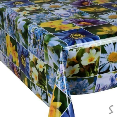 Клеенка ПВХ 3-хсл. глянцевая на ткан.основе Glossy 1.37*20м