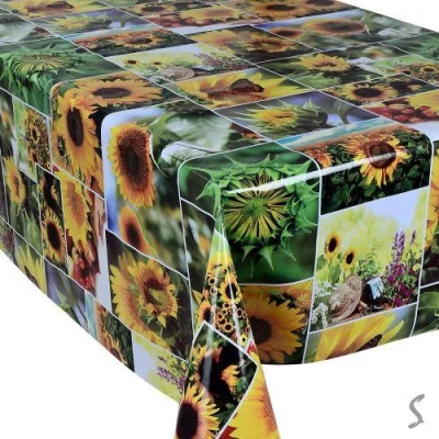 Клеенка ПВХ 3-хсл. глянцевая на ткан.основе Glossy 1.37*20м