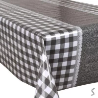 Клеенка ПВХ 3-хсл. глянцевая на ткан.основе Glossy 1.40*20м