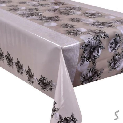 Клеенка ПВХ 3-хсл. глянцевая на ткан.основе Glossy 1.37*20м