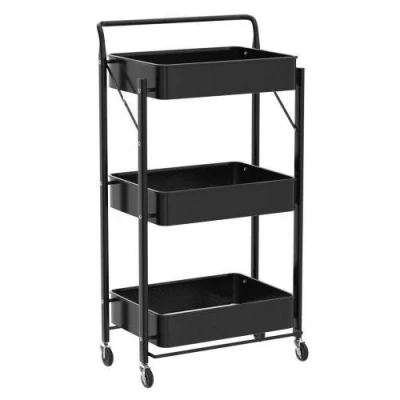 Этажерка на колесах 3яр 45*29*85см Этажерка на колесах 3яр 45*29*85см