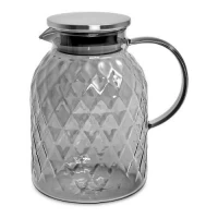 Графин стеклянный с крышкой 1.8л