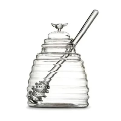 Банка для меда с ложкой "Bee" 400мл Банка для меда с ложкой "Bee" 400мл