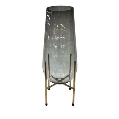 Ваза стеклянная "Carol" 15*33см