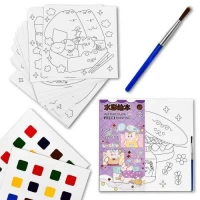 Блокнот с красками и кисточкой 20л Блокнот с красками и кисточкой 20л