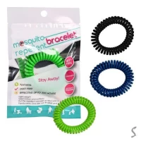 Браслет- репеллент от комаров и насекомых d-5.5см (до 7 дней)