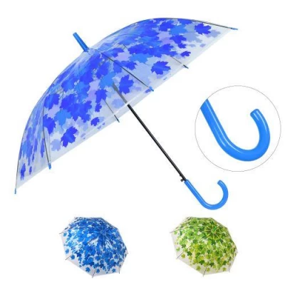 Зонт-трость полуавтомат "Осень" d120см 8сп