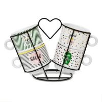 Чашки на подставке 