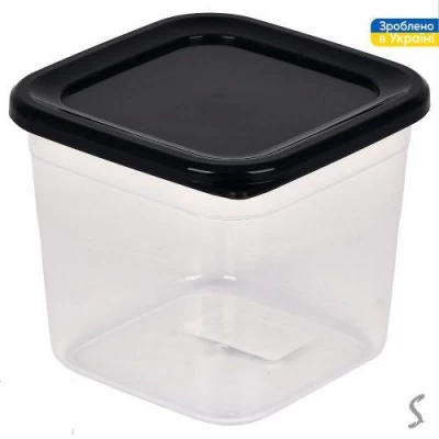 Контейнер пищевой прозрачный "Прайм" 750мл 11*11*9.5см
