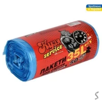 Пакеты для мусора 35л 50шт/уп