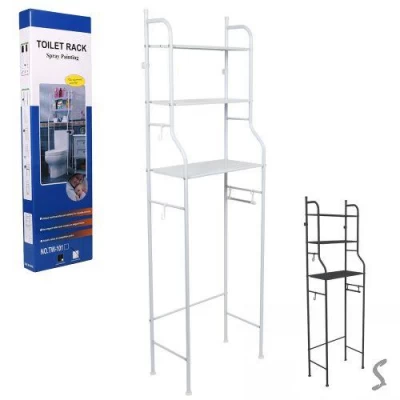 Полка-стеллаж над стиральной машиной 65*25*155см Полка-стеллаж над стиральной машиной 65*25*155см