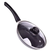 Сковорода керамика d26см с крышкой стекло