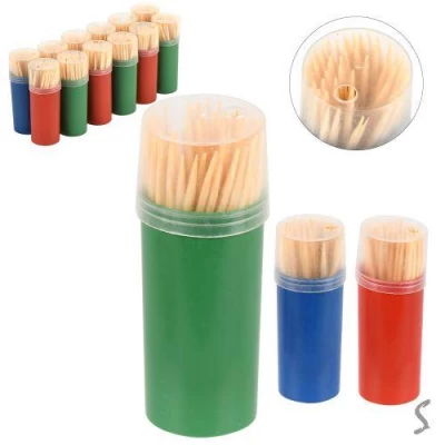 Зубочистка 80шт/наб 12наб/уп