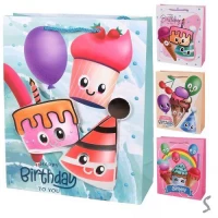 Пакет подарочный бумажный S 