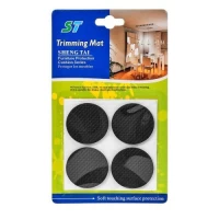 Наклейки на ножки стула/стола круг 4шт/л d4см