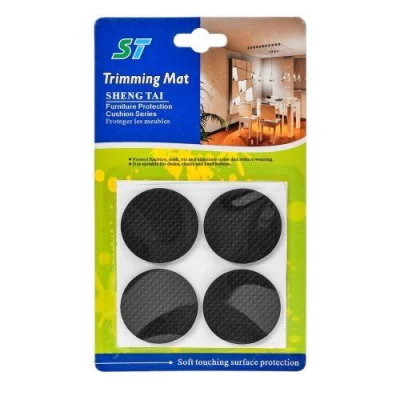 Наклейки на ножки стула/стола круг 4шт/л d4см