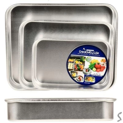 Формы для выпечки 3пр/наб 25*16/30*22/35*28см