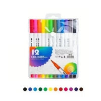 Маркер-ручка двухсторонняя 