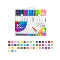 Маркер-ручка двухсторонняя 