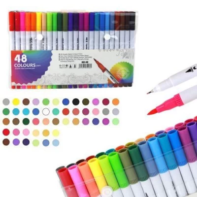 Маркер-ручка двухсторонняя Маркер-ручка двухсторонняя