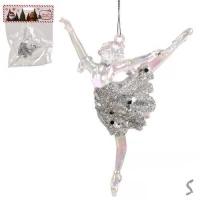 Елочная фигурная подвеска 14см
