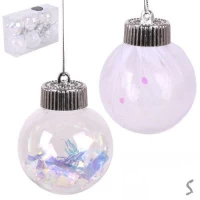 Елочные шарики 6см 6шт/наб