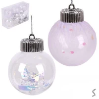 Елочные шарики 6см 6шт/наб
