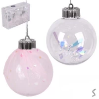 Елочные шарики 8см 6шт/наб