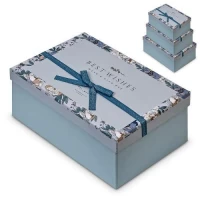 Коробка подарочная "Ornament" 3шт/наб 23*16*10/21*14*8/19*12*7см	