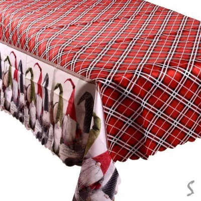 Скатерть "New Year's Gnome" 150*180см Скатерть "New Year's Gnome" 150*180см