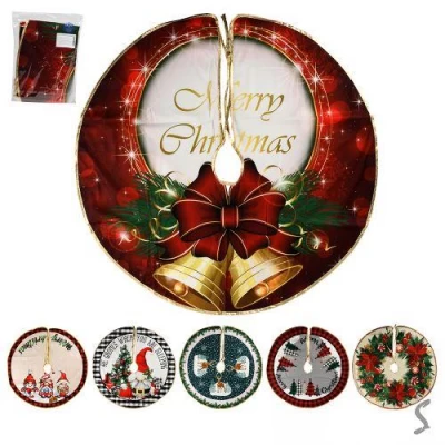 Коврик-юбка под елку d90см