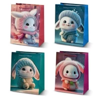 Пакет подарочный бумажный S 