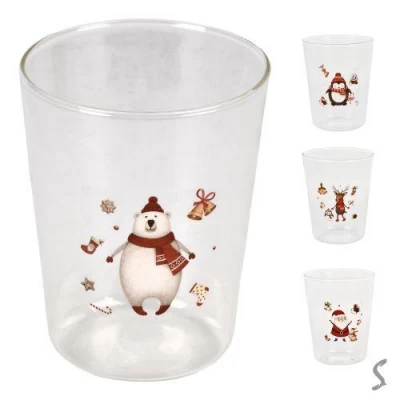 Стакан новогодний "Happy Christmas" 400мл