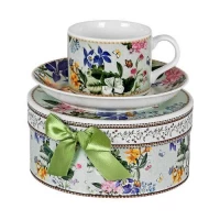 Чашка с блюдцем 