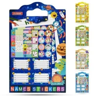 Стикеры именные с наклейками 27*17см