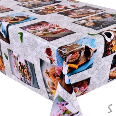 Клеенка ПВХ на нетканой основе Premium уплотненная 1.37*25м Клеенка ПВХ на нетканой основе Premium уплотненная 1.37*25м