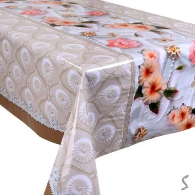 Клеенка ПВХ с рисунками 3D на ткан.основе 1.40*20м