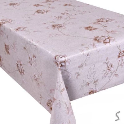 Клеенка ПВХ с принтом на тканевой основе Glitter 1.4*20м