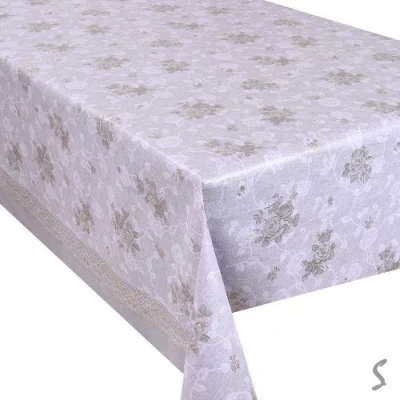 Клеенка ПВХ с принтом на тканевой основе Glitter 1.4*20м