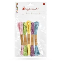 Веревка-шпагат декоративная 5шт/уп 20м