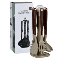 Кухонный набор на подставке 6пр/наб 38см Кухонный набор на подставке 6пр/наб 38см