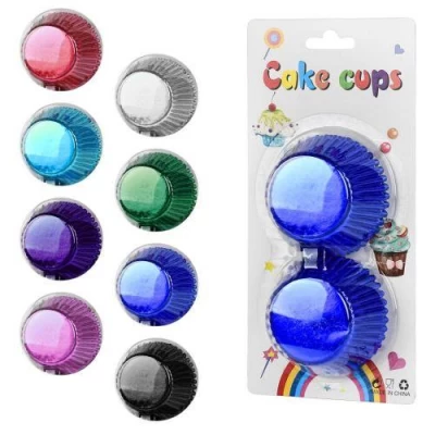 Формочки бумажные для кексов "Gold" 100шт/уп 11см