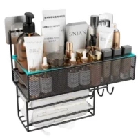 Полка с держателем настенная M 3кр 36*15*27см