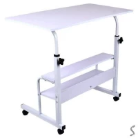 Стол компьютерный на колесиках с регулировкой высоты M 80*40*69-90см