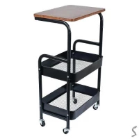 Этажерка на колесах 3яр 43*30*77см Этажерка на колесах 3яр 43*30*77см