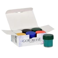 Гуашь 6цв 10мл
