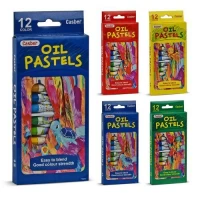 Пастель масляная 12цв