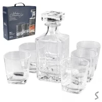 Набор для виски 7пр/наб 750мл/300мл (штоф, стаканы)