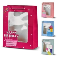 Пакет подарочный бумажный S 