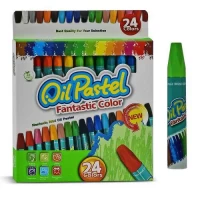 Пастель масляная 24цв